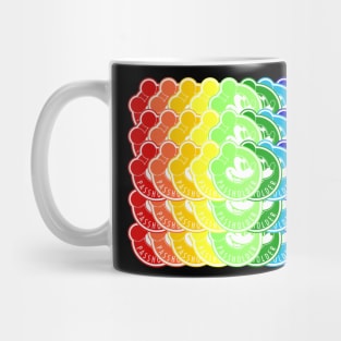 passholder magnet rainbow Mug